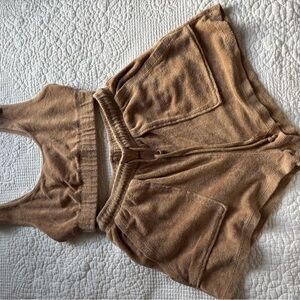 Zara teddy bear brown set